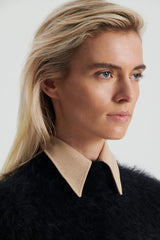 Sweaters | Women Scanlan Theodore BRUSHED MOHAIR SLIM SWEATER Black