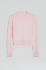Sweaters | Women Scanlan Theodore CASHMERE CREW SWEATER Pale.pink