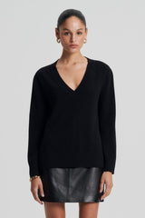 Sweaters | Women Scanlan Theodore CASHMERE V Black