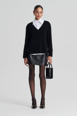 Sweaters | Women Scanlan Theodore CASHMERE V Black