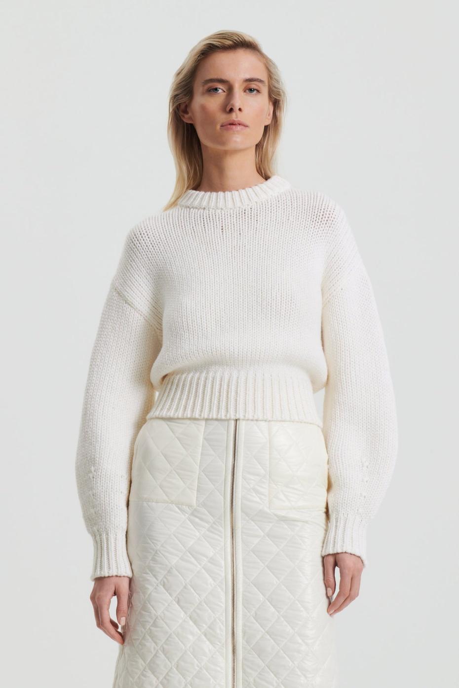 Sweaters | Women Scanlan Theodore COCOON SWEATER Cream