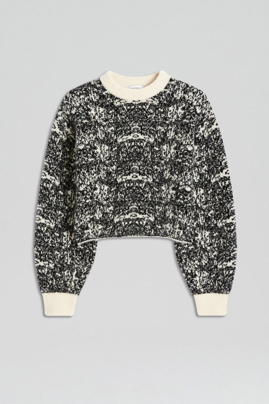 Sweaters | Women Scanlan Theodore OCELOT COCOON SWEATER Black.cream