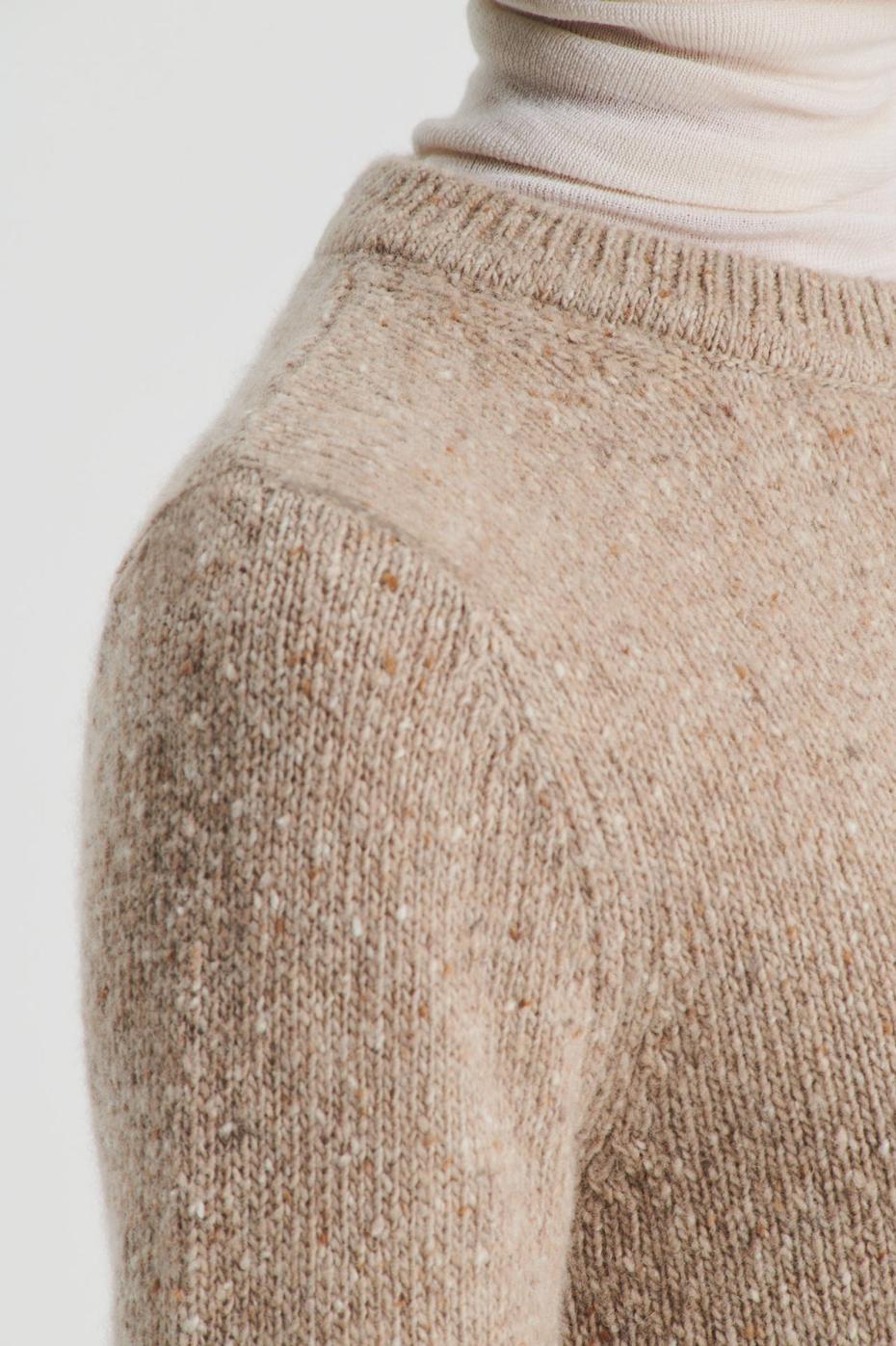 Sweaters | Women Scanlan Theodore TWEED SWEATER Taupe