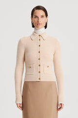 Tops | Women Scanlan Theodore CASHMERE SHIRT Oat