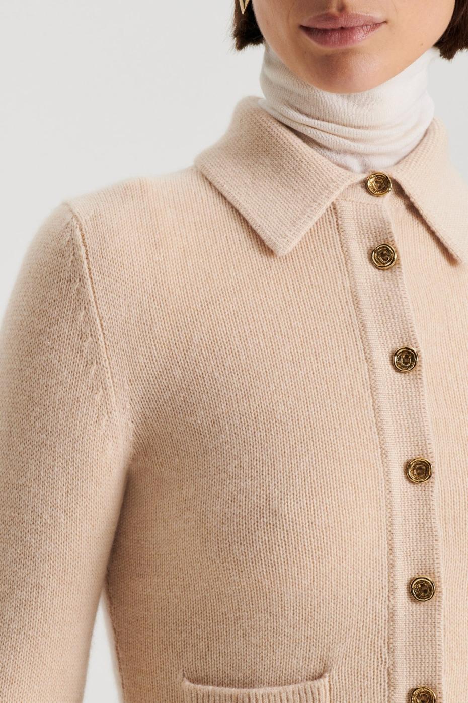 Tops | Women Scanlan Theodore CASHMERE SHIRT Oat