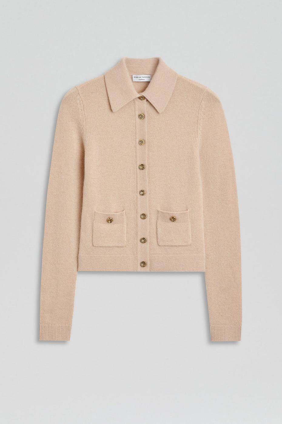 Tops | Women Scanlan Theodore CASHMERE SHIRT Oat