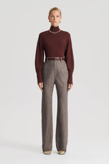 Tops | Women Scanlan Theodore COCOON SLEEVE TOP Burgundy