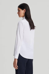 Tops | Women Scanlan Theodore COTTON SLIM FIT SHIRT White