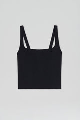 Tops | Women Scanlan Theodore CREPE KNIT SQUARE CAMISOLE Navy