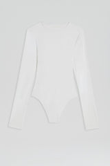 Tops | Women Scanlan Theodore CREW NECK BODYSUIT White