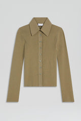 Tops | Women Scanlan Theodore KNIT SHIRT Safari