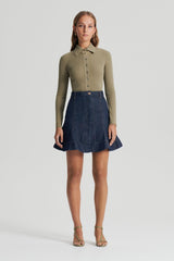 Tops | Women Scanlan Theodore KNIT SHIRT Safari