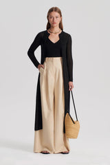 Tops | Women Scanlan Theodore METALLIC KNIT CAMISOLE Black