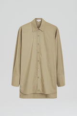 Tops | Women Scanlan Theodore PARACHUTE COTTON SHIRT Khaki