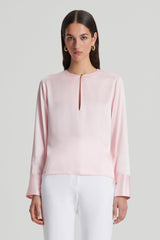 Tops | Women Scanlan Theodore SILK SATIN TOP Pale.pink