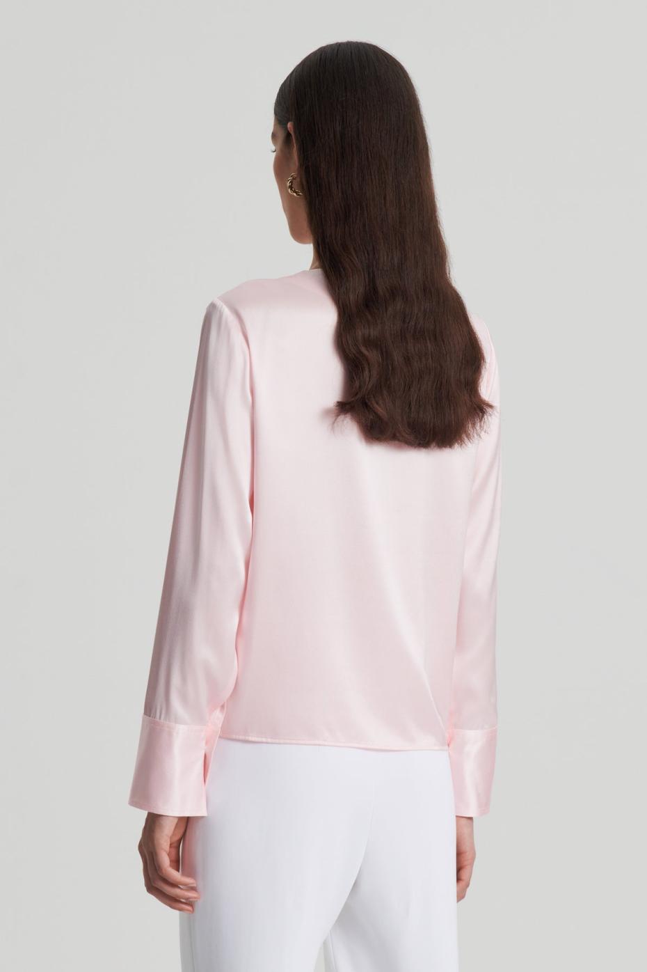 Tops | Women Scanlan Theodore SILK SATIN TOP Pale.pink