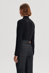 Tops | Women Scanlan Theodore SILK TIE FRONT SHIRT Black