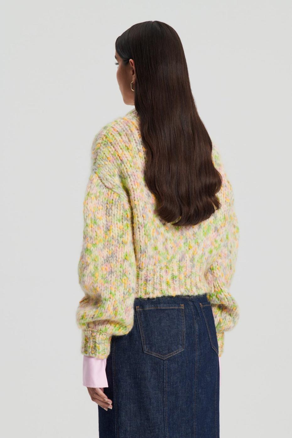 Tops | Women Scanlan Theodore TEXTURED COCOON SWEATER Multi