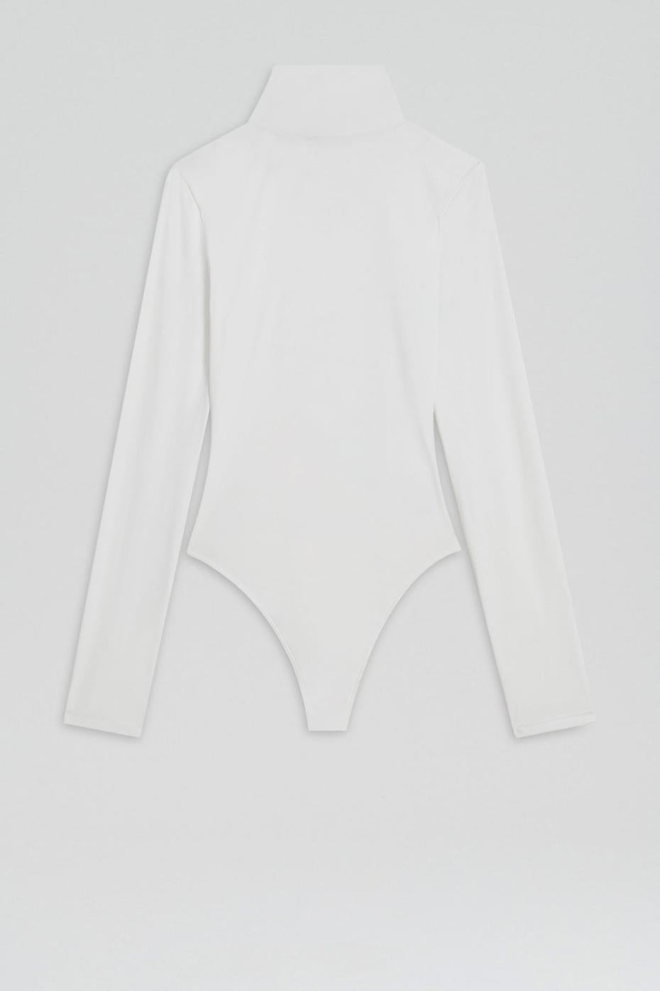 Tops | Women Scanlan Theodore TURTLE NECK BODYSUIT White