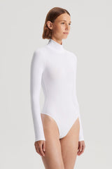 Tops | Women Scanlan Theodore TURTLE NECK BODYSUIT White