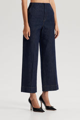 Trousers | Women Scanlan Theodore DENIM CROPPED JEAN Indigo.b