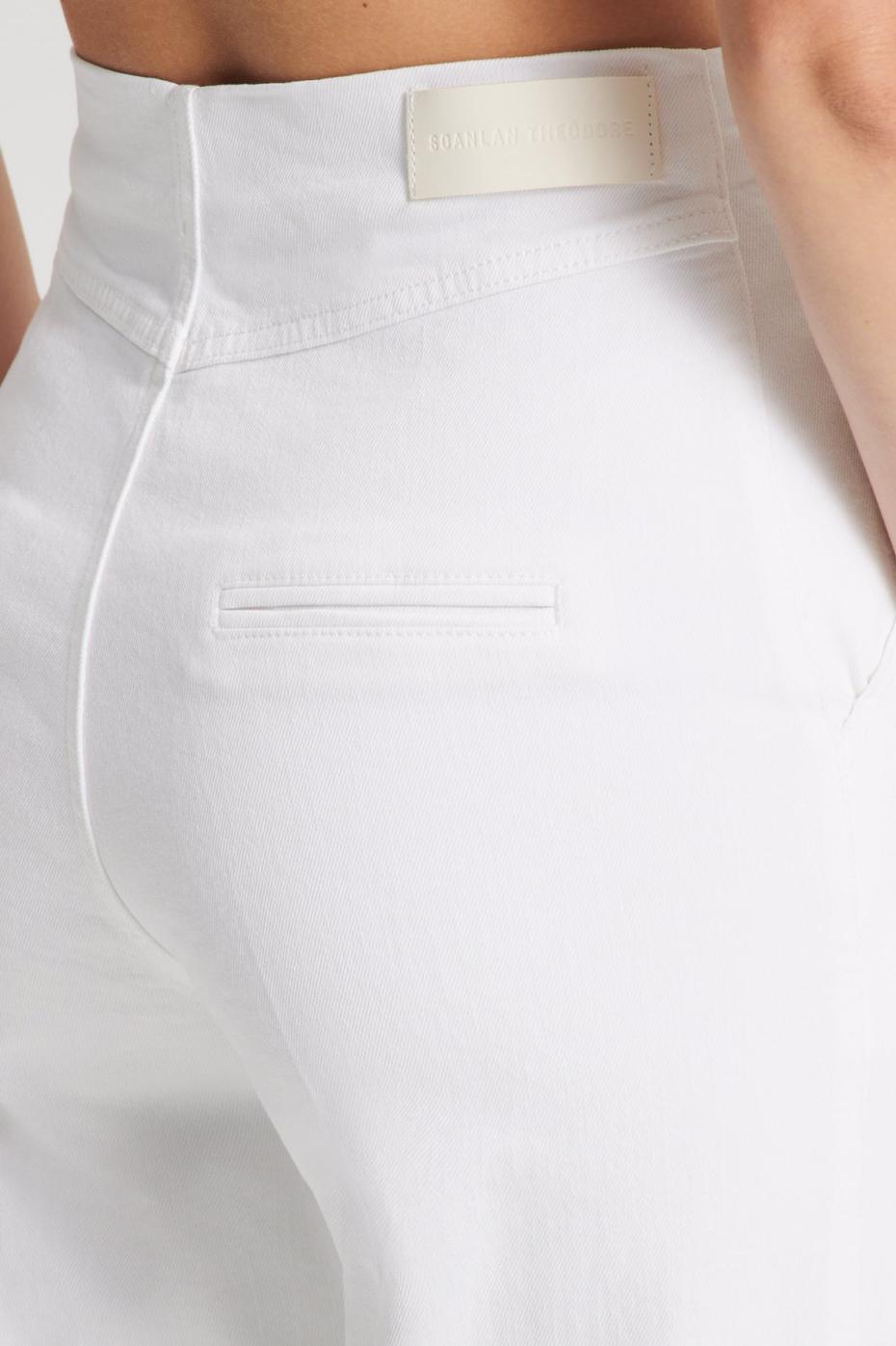 Trousers | Women Scanlan Theodore DENIM CROPPED JEAN White