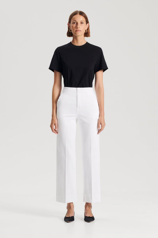 Trousers | Women Scanlan Theodore DENIM CROPPED JEAN White