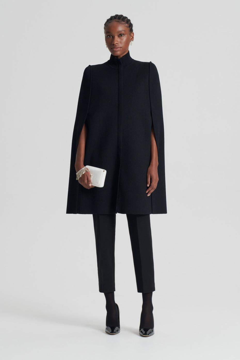 Trousers | Women Scanlan Theodore ITALIAN HIGHWAIST SLIM TROUSER Black