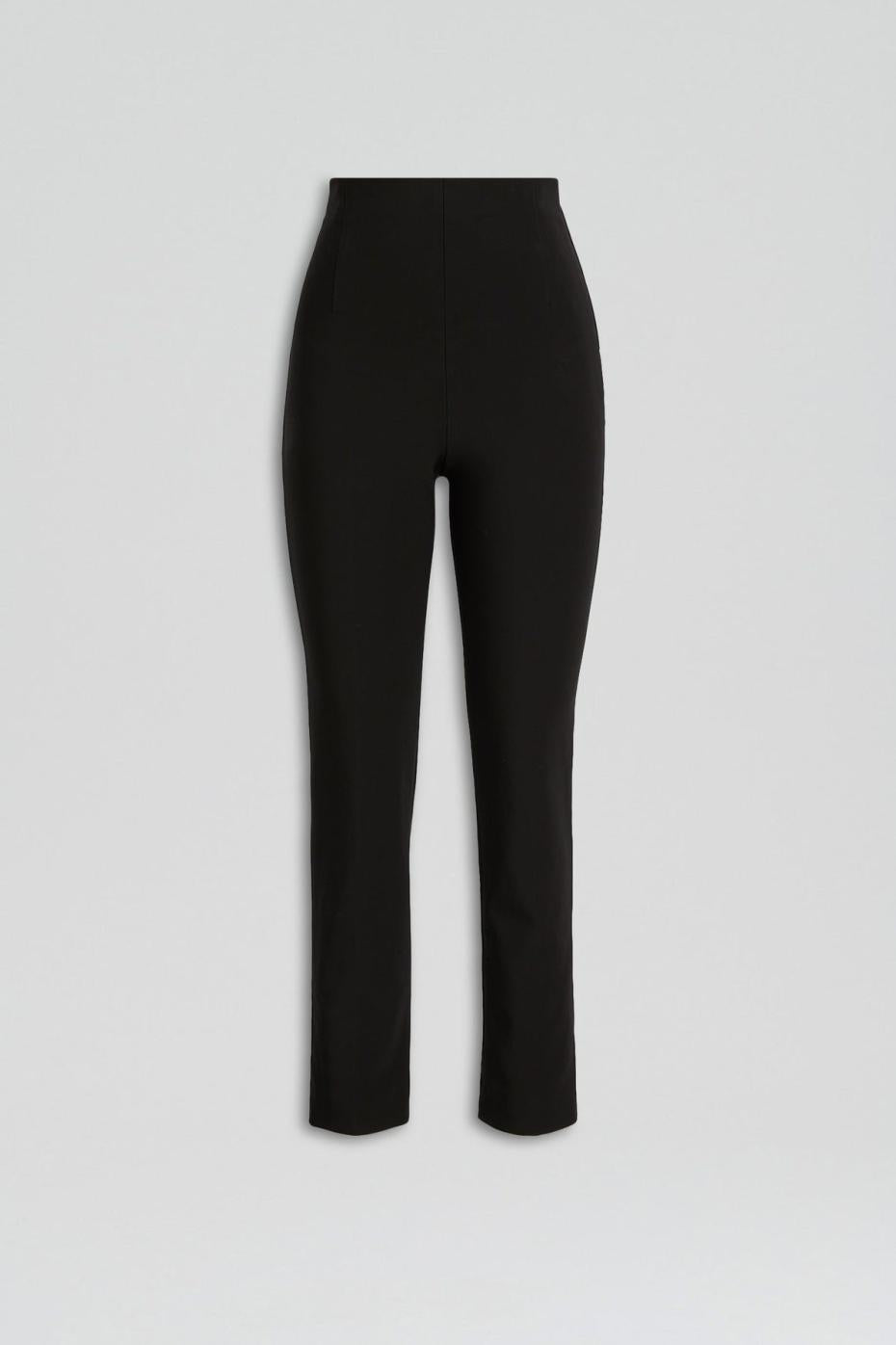 Trousers | Women Scanlan Theodore ITALIAN HIGHWAIST SLIM TROUSER Black