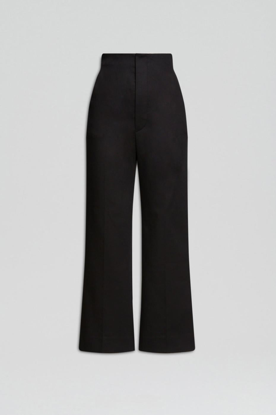 Trousers | Women Scanlan Theodore MERCERISED COTTON TROUSER Black