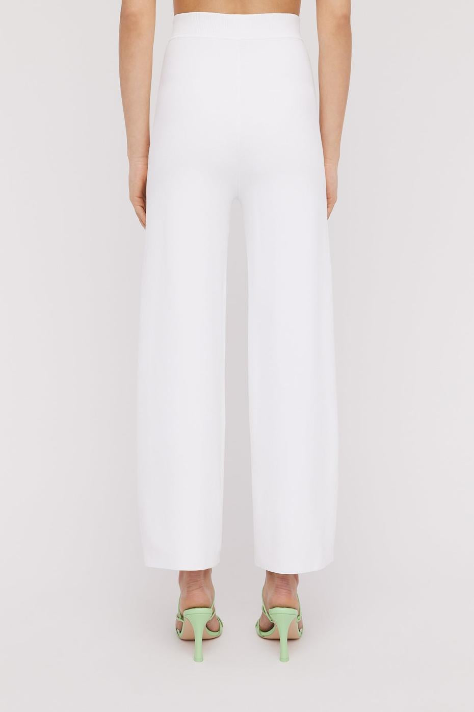 Trousers | Women Scanlan Theodore MICRO CREPE CROP TROUSER 18 White