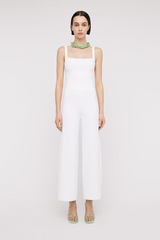 Trousers | Women Scanlan Theodore MICRO CREPE CROP TROUSER 18 White