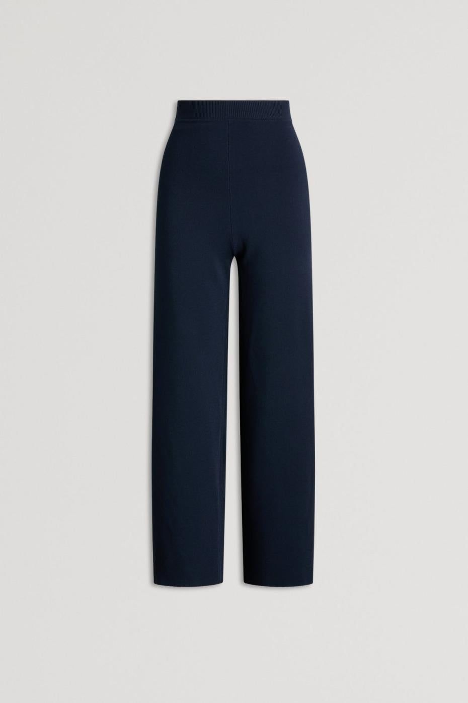 Trousers | Women Scanlan Theodore MICRO CREPE CROP TROUSER Navy