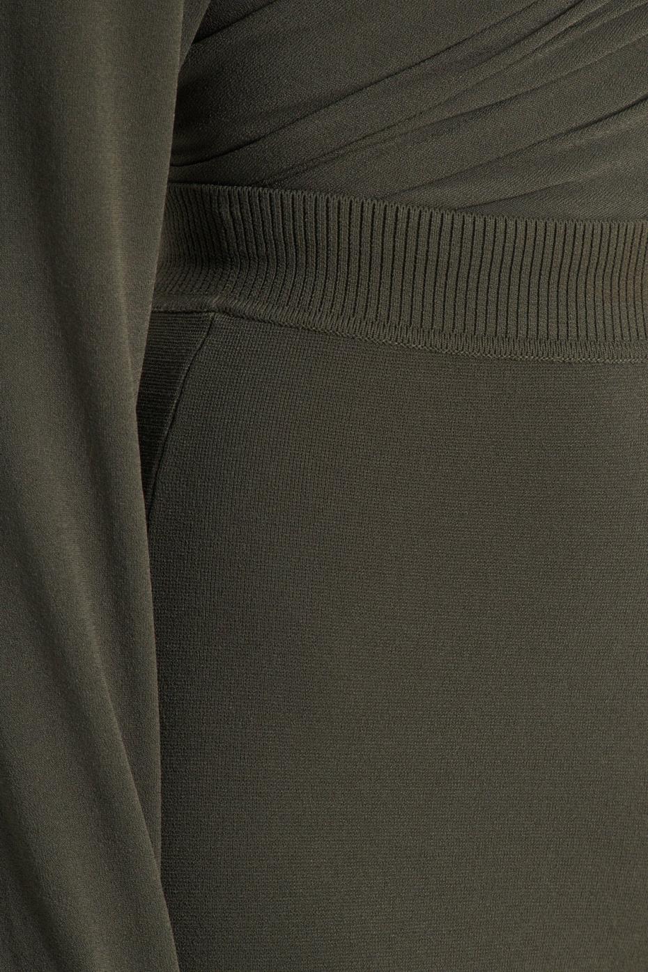 Trousers | Women Scanlan Theodore MICRO CREPE KNIT TROUSER Safari