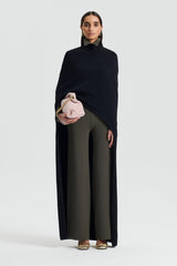 Trousers | Women Scanlan Theodore MICRO CREPE KNIT TROUSER Safari