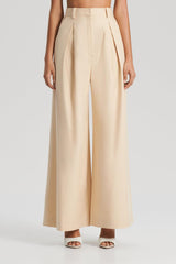 Trousers | Women Scanlan Theodore PLEAT DRAPE LEG TROUSER Sand