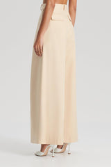 Trousers | Women Scanlan Theodore PLEAT DRAPE LEG TROUSER Sand