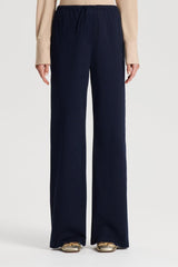 Trousers | Women Scanlan Theodore POCKET CARGO Navy