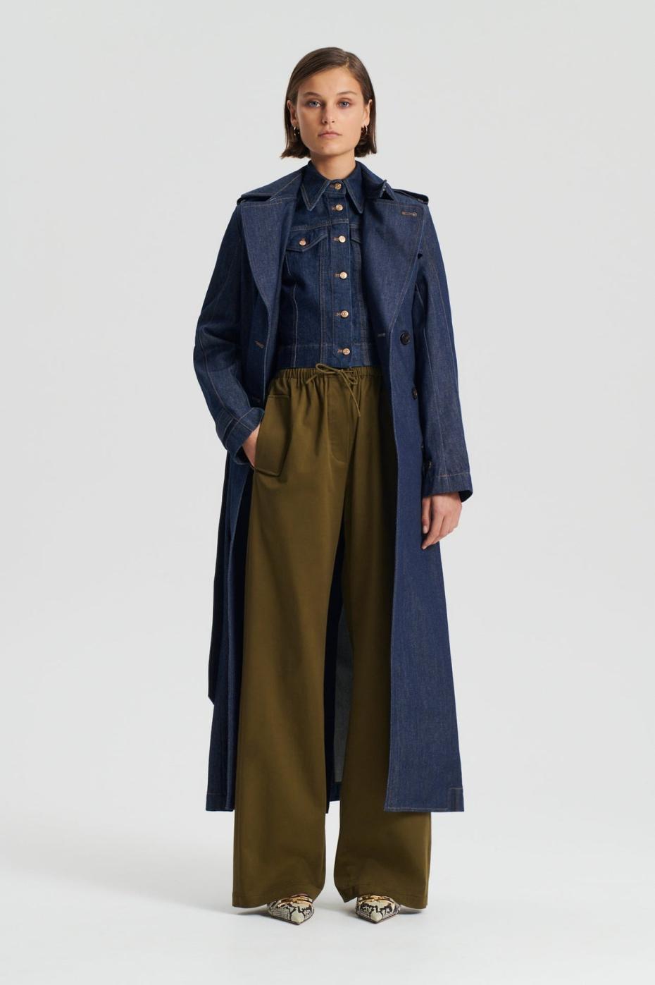 Trousers | Women Scanlan Theodore POCKET CARGO Olive