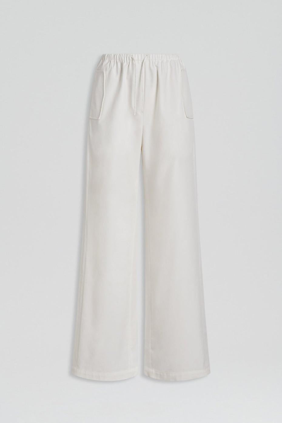 Trousers | Women Scanlan Theodore POCKET CARGO White