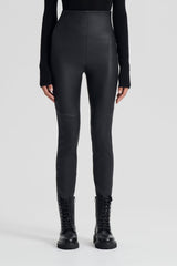 Trousers | Women Scanlan Theodore STRETCH LEATHER LEGGING Black