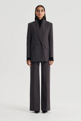 Trousers | Women Scanlan Theodore STRIPE MID RISE TROUSER Grey