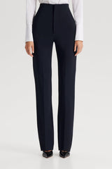 Trousers | Women Scanlan Theodore TAILORED SLIM TROUSER Navy