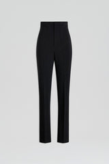 Trousers | Women Scanlan Theodore TAILORED STRIPE TROUSER Charcoal