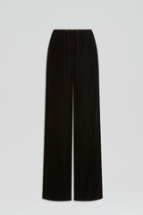 Trousers | Women Scanlan Theodore VELVET TROUSER Black