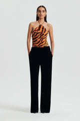 Trousers | Women Scanlan Theodore VELVET TROUSER Black