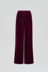 Trousers | Women Scanlan Theodore VELVET TROUSER Mulberry