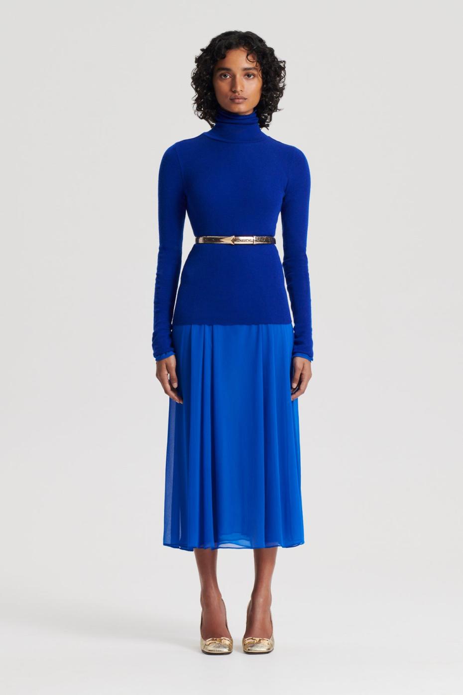 Babywool | Women Scanlan Theodore BABYWOOL POLO Cobalt