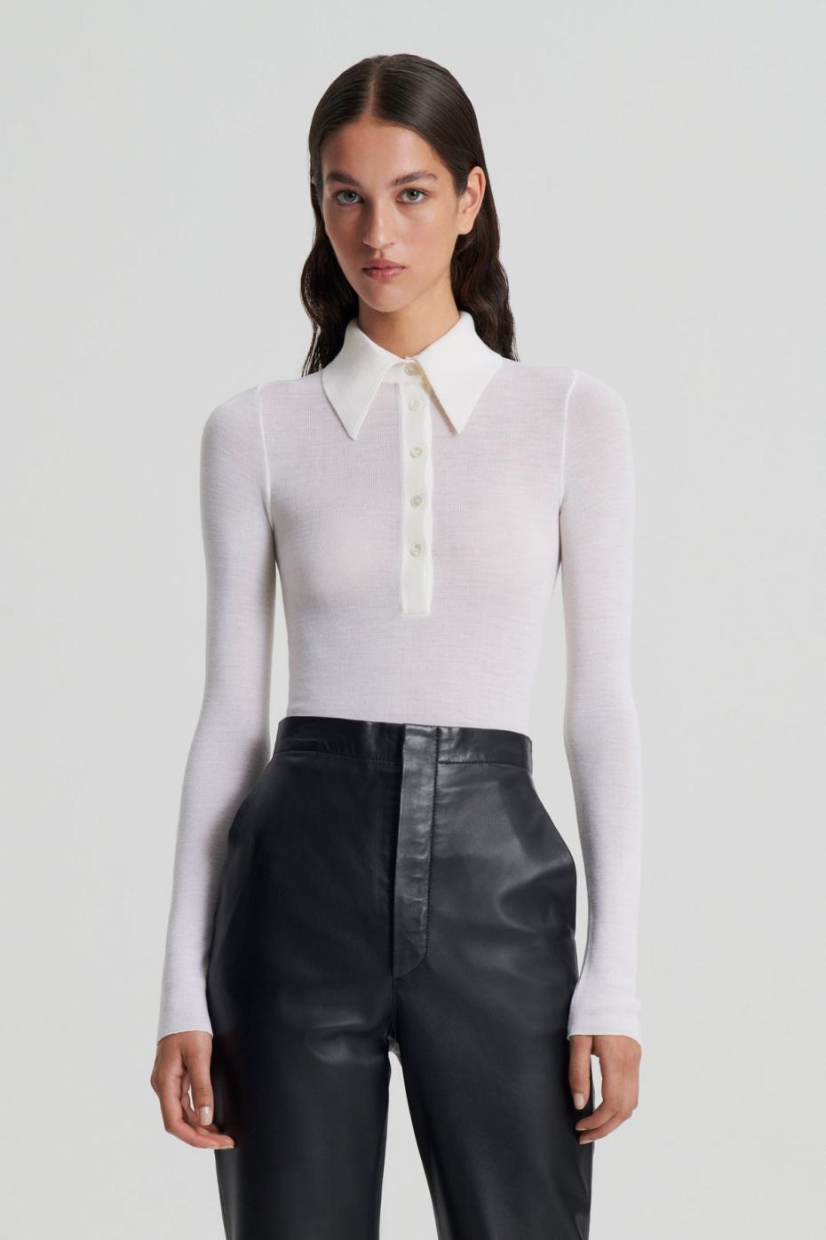 Babywool | Women Scanlan Theodore BABYWOOL SHIRT Ivory All