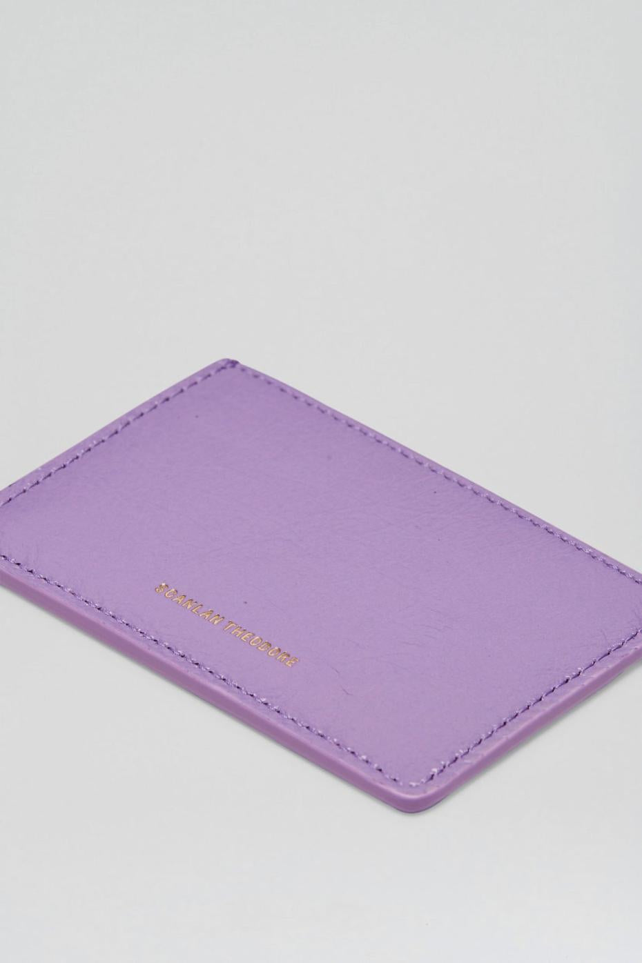 Bags | Women Scanlan Theodore FLAT CARD HOLDER Lilac